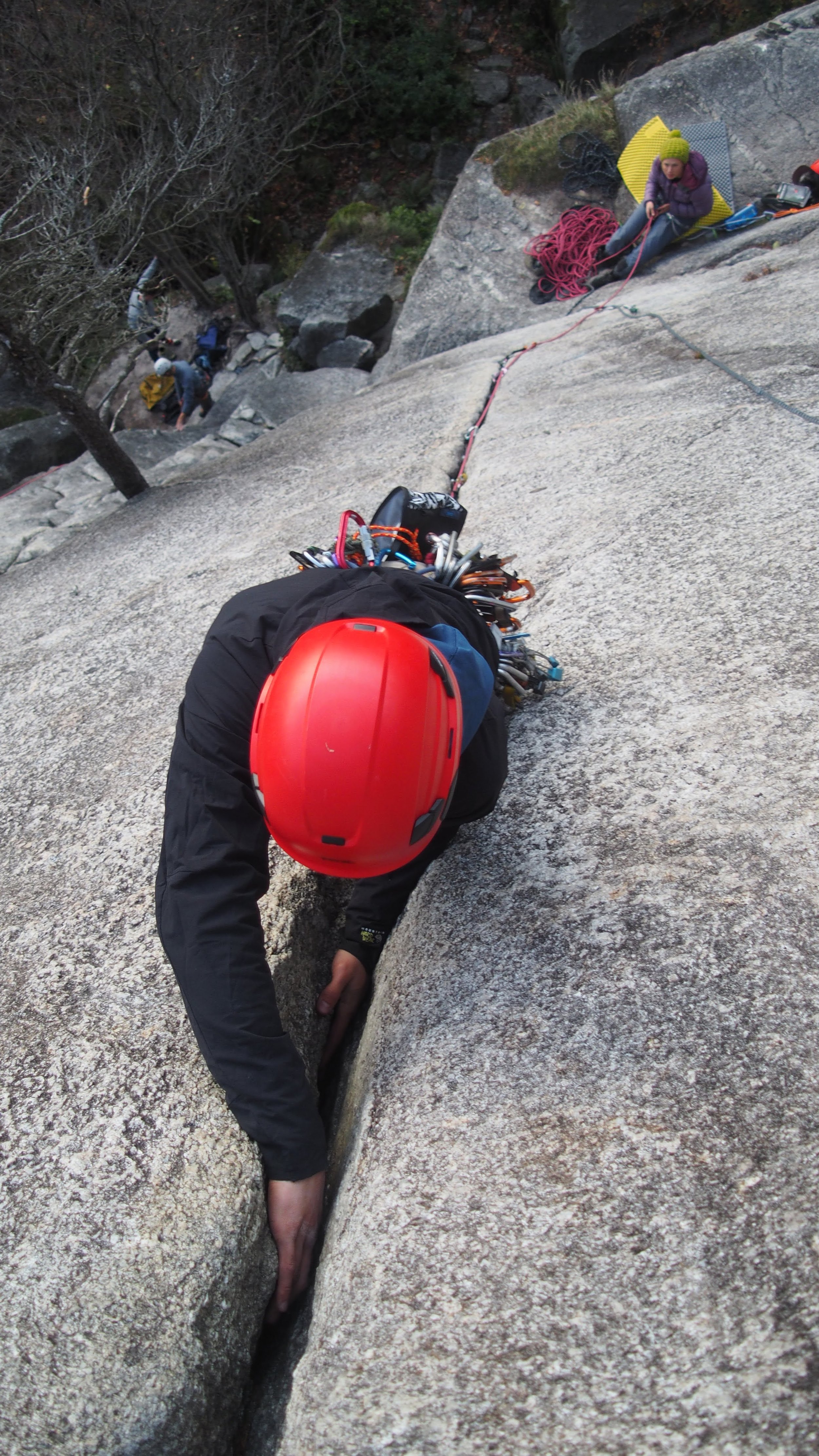 Crack Climbing Skills Course