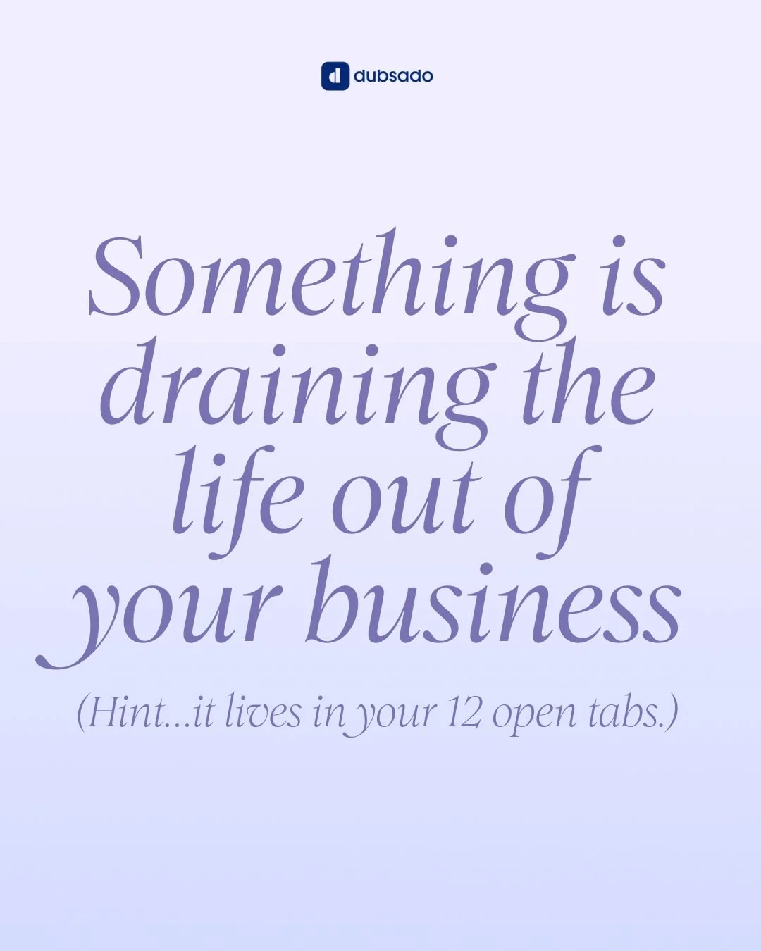 Your "free" tools aren't free. 

They're costing you 5 hours a week in toggling and double-checking. 

They're costing you the mental load of never fully switching off. 

They're costing you the leads and clients that slipped while you were