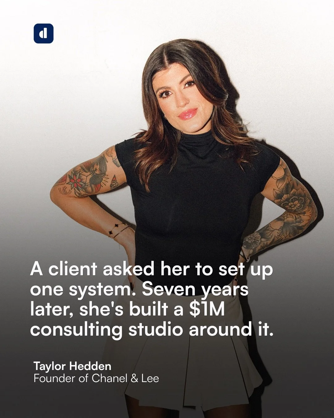 From virtual assistant to $1M systems specialist. That&rsquo;s not a pivot. That&rsquo;s what happens when you build your business on a system you actually trust.

We sat down with Taylor Hedden of @chanelandlee - a Dubsado Certified Specialist who&r