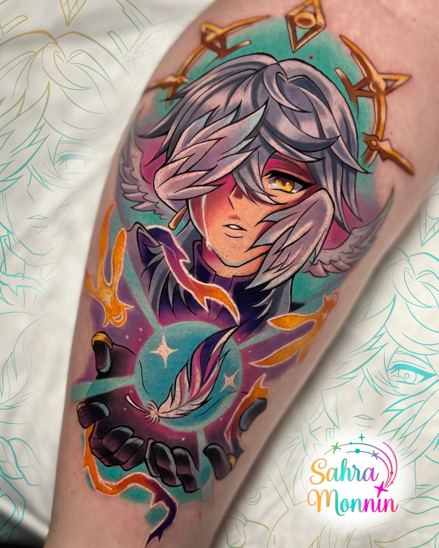 ✨ GUEST ARTIST ✨
The amazing @sahramonnintattoo will be at @chibitattoomtl from August 4th to 16th! 
For your vibrant, colourful and dynamic pieces, look no further and take up this chance! 💕
Contact us or the artist directly to book your appointmen