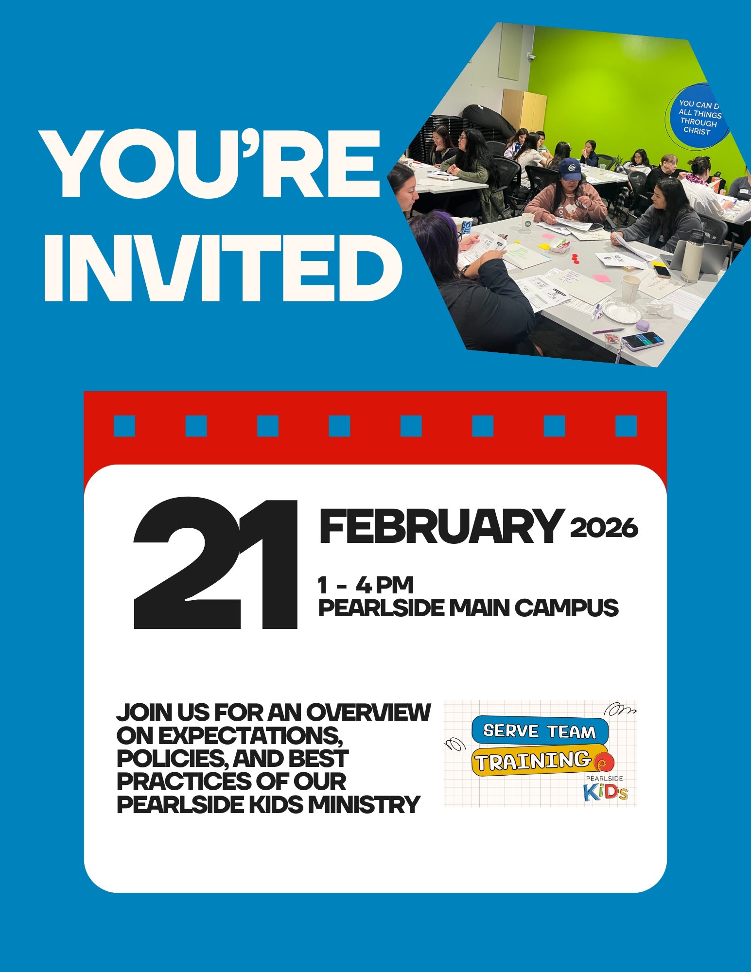 KIDS Church Serve Team Training