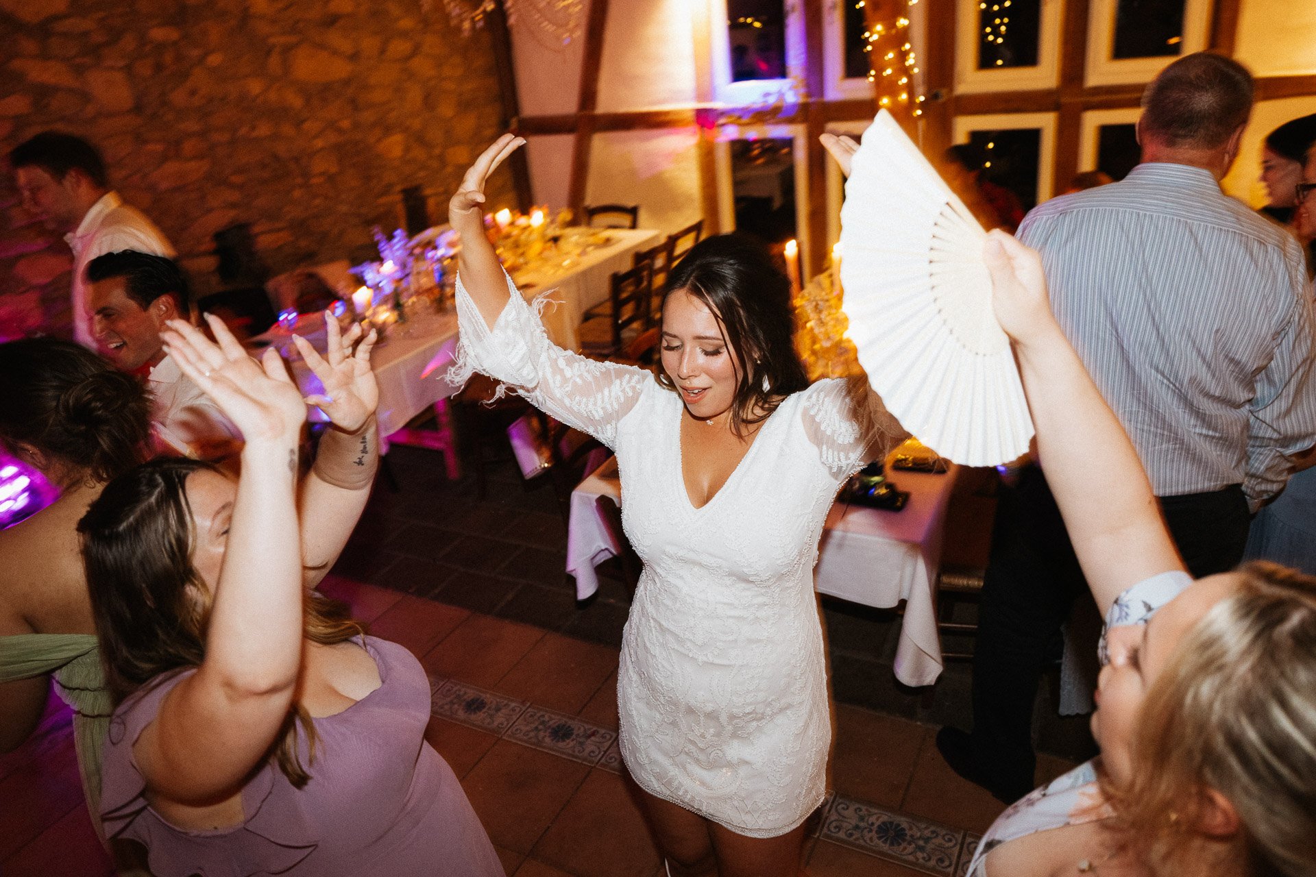 Party und Tanzfläche Hochzeit Hofgut Rodenstein – authentische Fotos von DIETZIMAGE.