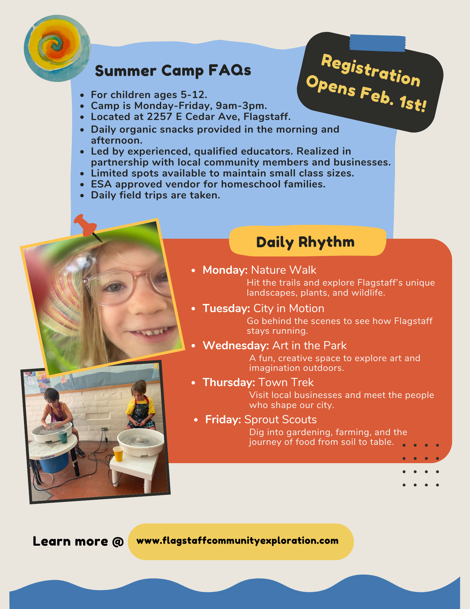 Flagstaff Summer Camp Information