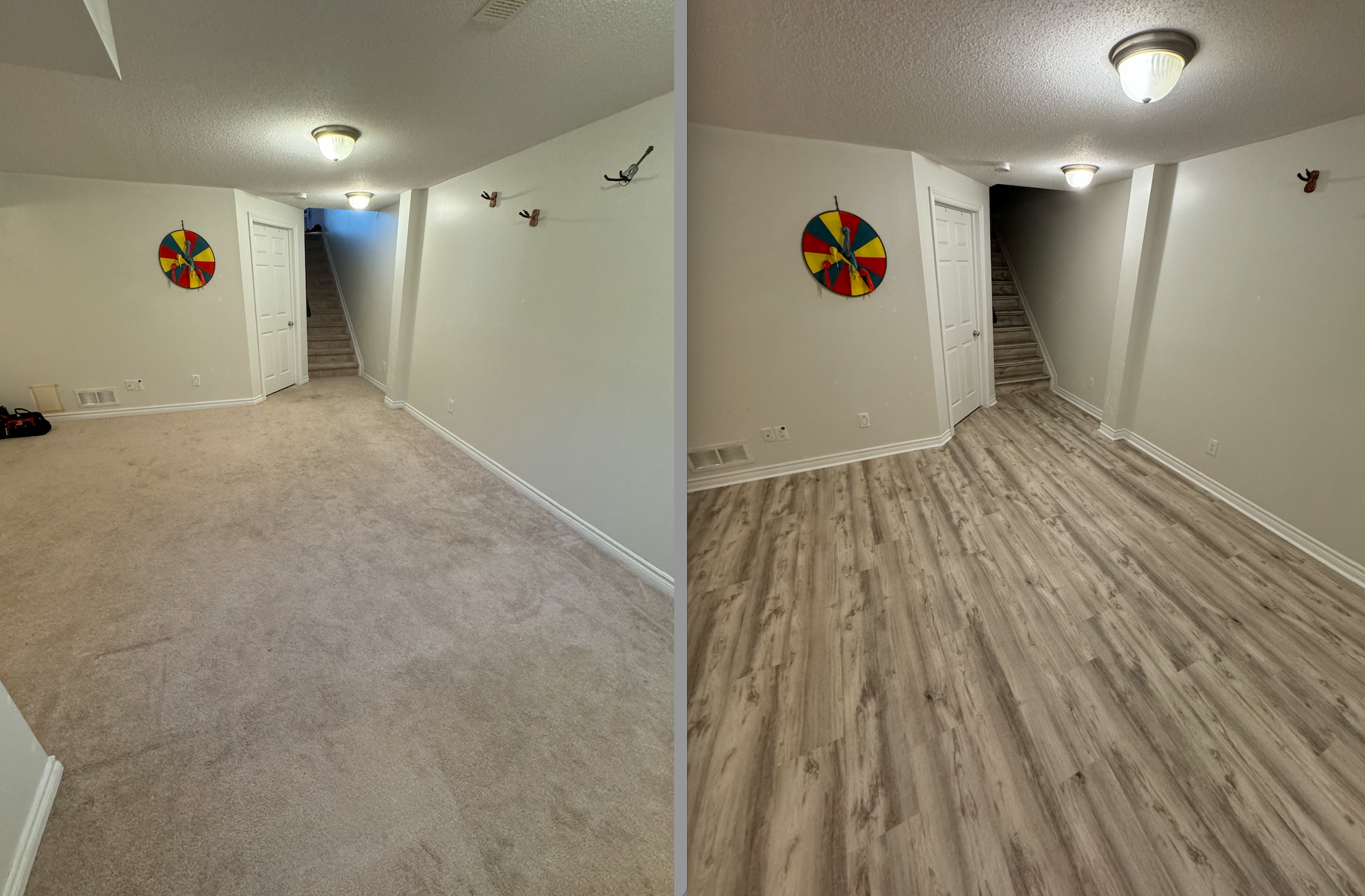 Full basement Reno