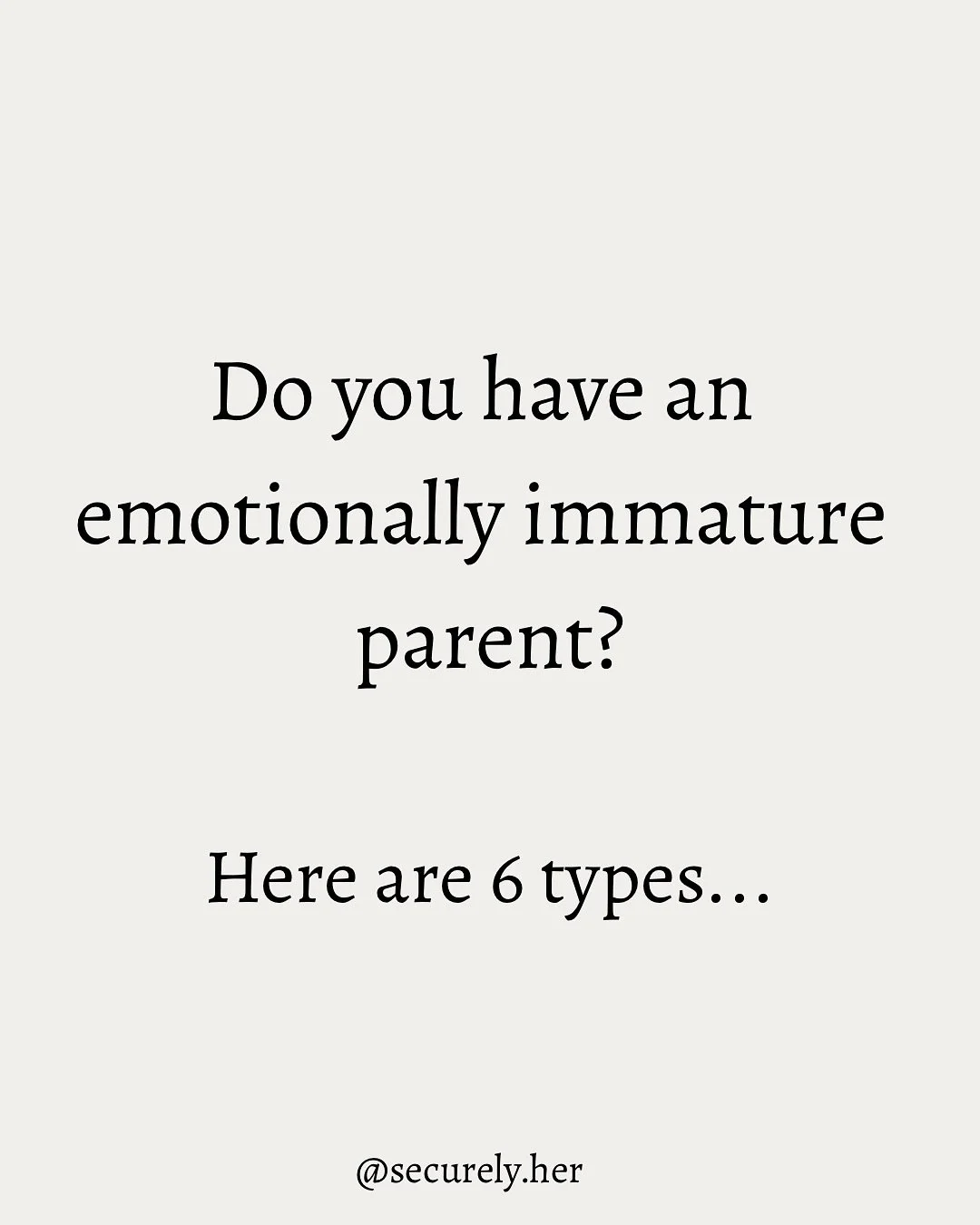 This topic can feel controversial and uncomfortable to some, but to others it can bring a sense of deep relief and validation they&rsquo;ve needed for years. 

I&rsquo;ve had the privilege to work with so many adult children  as they learn to process