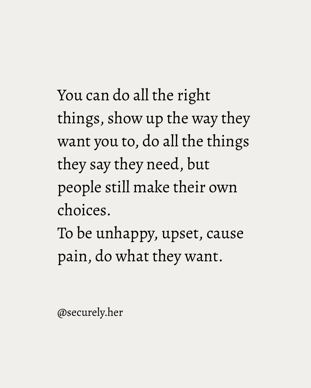 This topic has come up extra in sessions with clients lately. There&rsquo;s such freedom when we truly recognize it&rsquo;s not our job to manage other people&rsquo;s emotions and experience. 

If you want support to do the same, I&rsquo;m over here 