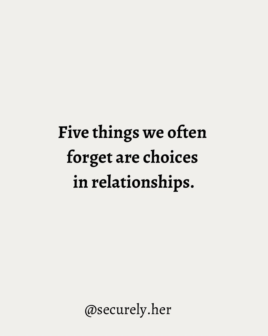 The choices we make in a relationship matter. 🤍

#healthyrelationships 
#relationshiptherapy 
#californiatherapist 
#relationshipgoals 
#healthylove
