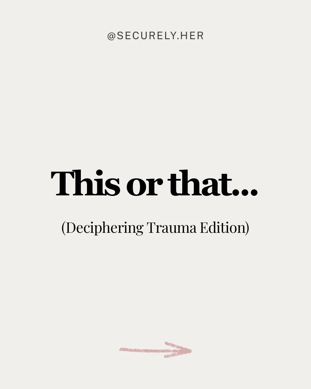 Awareness and honesty help us to start to change and heal 🫶

Learn more with @securely.her 

How to heal generational trauma and feel secure with yourself and others, no matter what you grew up in. 🫶

#innerchildhealing #secureattachment #healthyre
