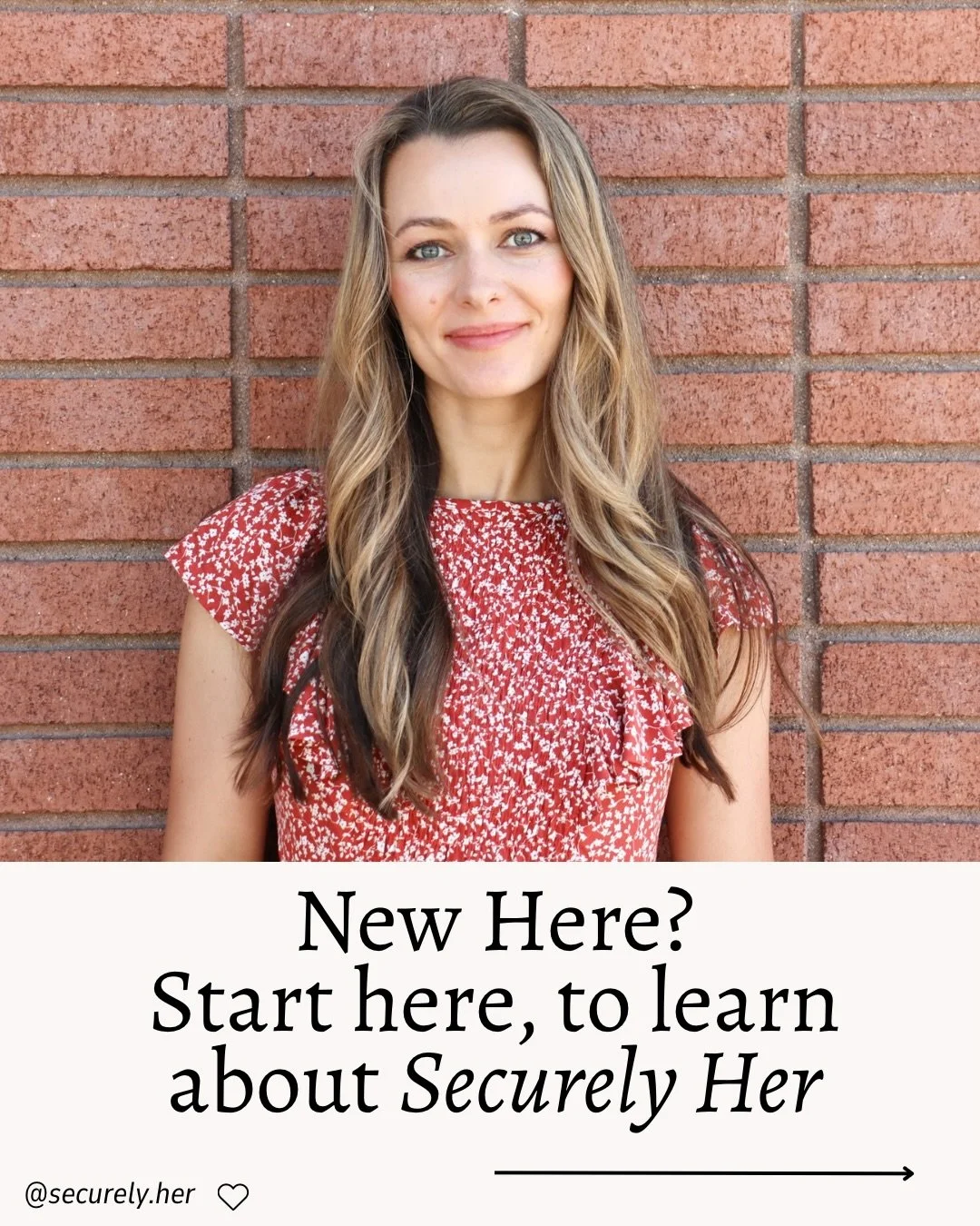 If you&rsquo;re a new friend or someone who has been around for a bit, I&rsquo;m truly so glad you&rsquo;re here. 

My name is Jessica, and I&rsquo;m the creator of Securely Her. I&rsquo;m a wife, mom, licensed therapist, private practice owner and c