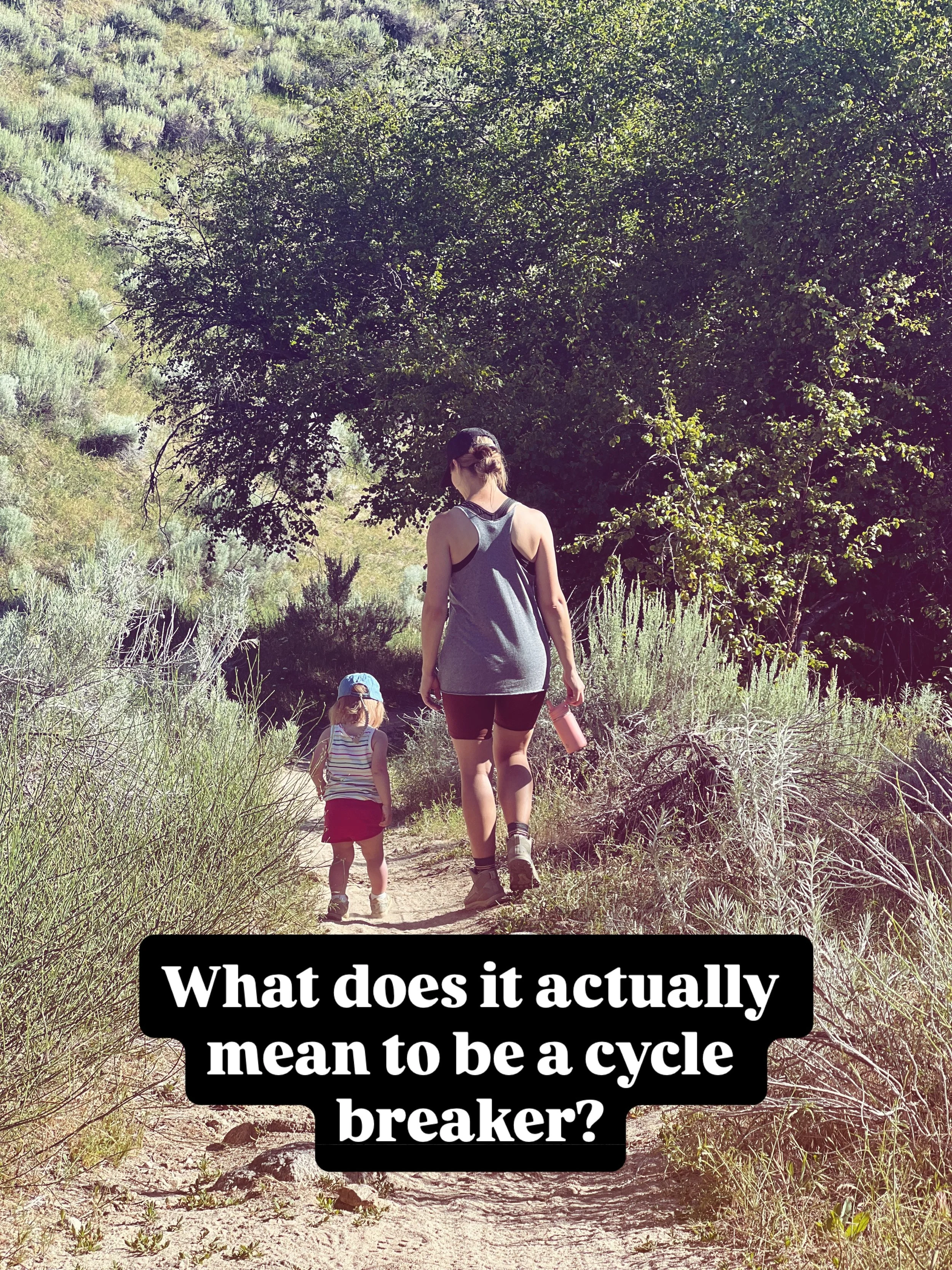 I believe the world doesn&rsquo;t need more perfect mothers.

It needs more cycle breakers.

But what is a cycle breaker?

A cycle breaker is a woman who decides that the pain she inherited will not be the pain she passes on.

She knows she can&rsquo