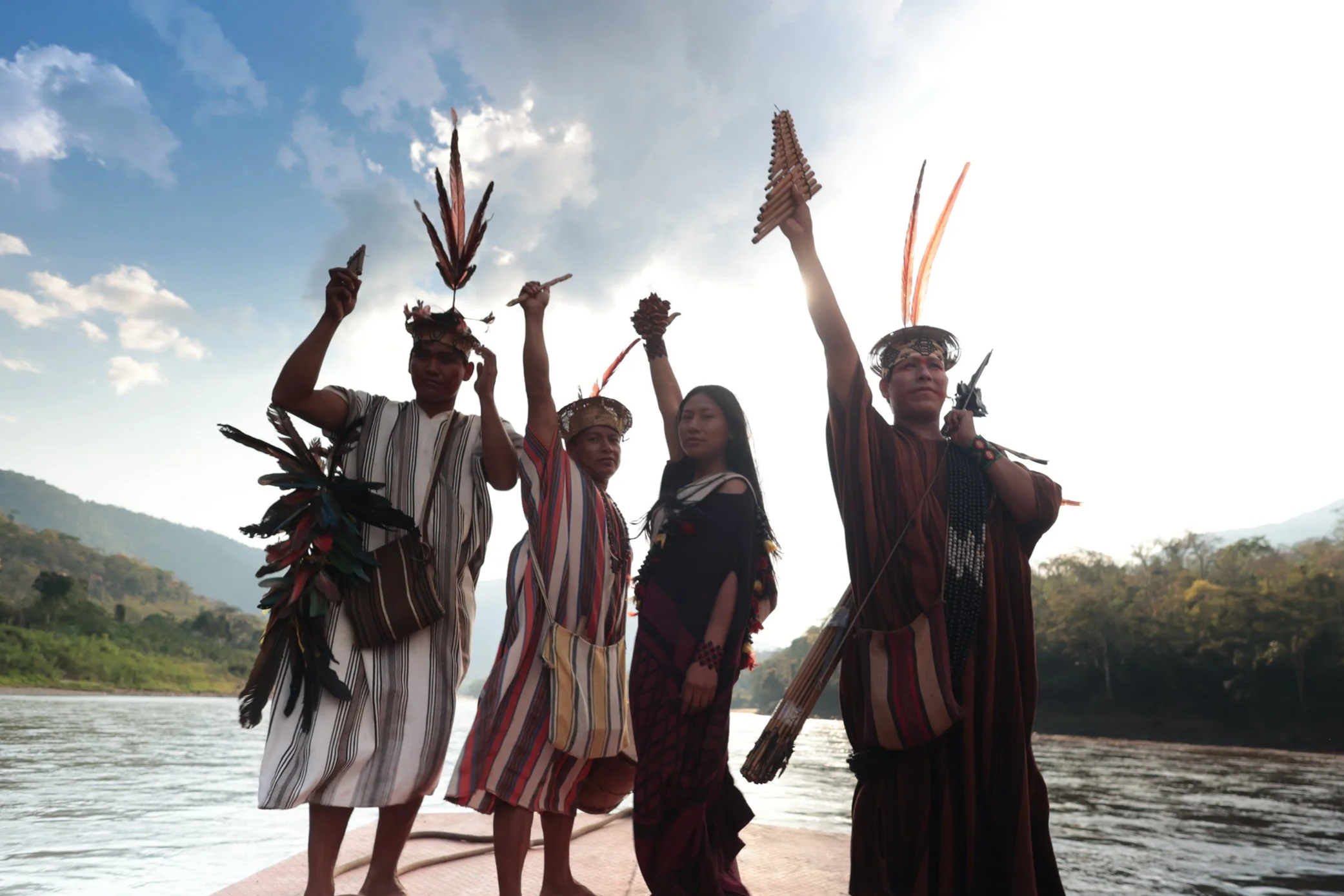 El peligro silencioso: jóvenes Asháninka de la Selva Central recorren comunidades  para mantener viva la memoria de sus pueblos