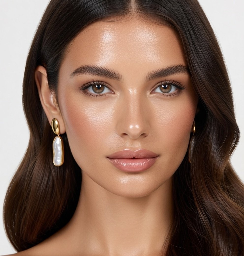 The Lysandra Pearl Drop Earrings