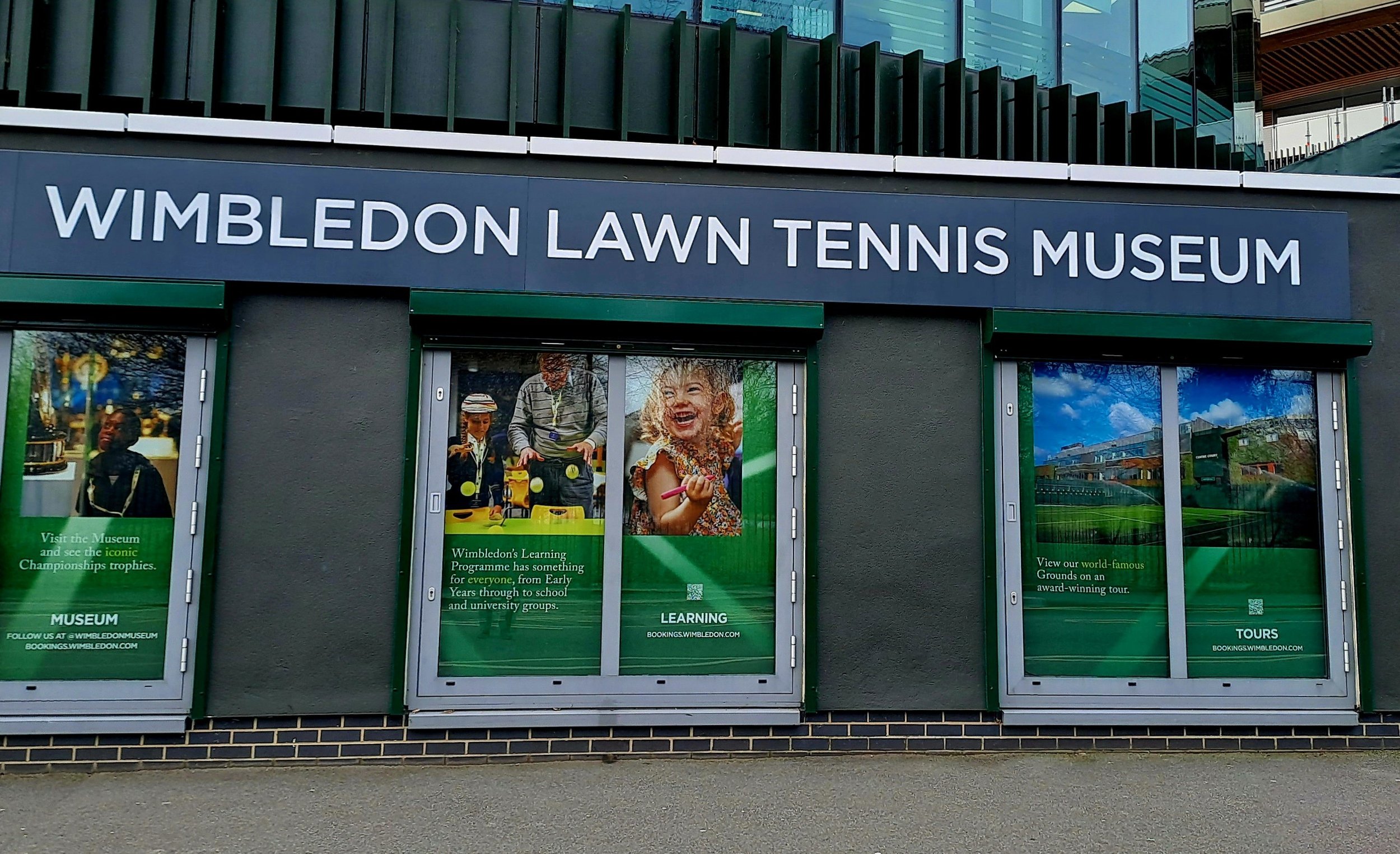 Street view of Wimbledon Lawn Tennis Museum
