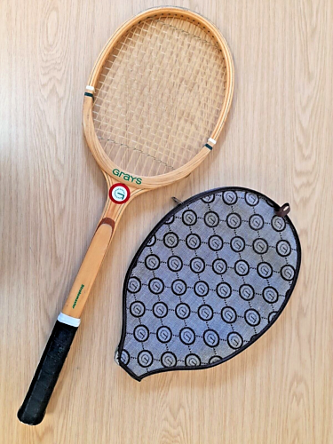 Heritage Grays racket and cover.