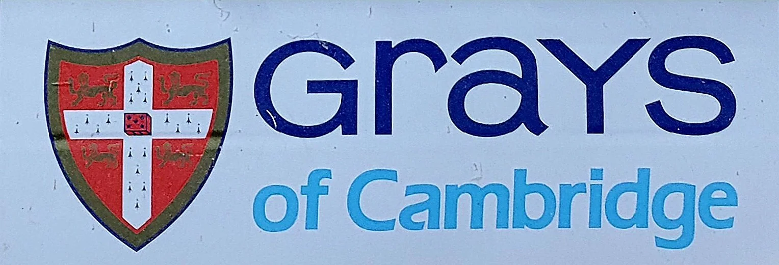 Heritage Grays of Cambridge logo.