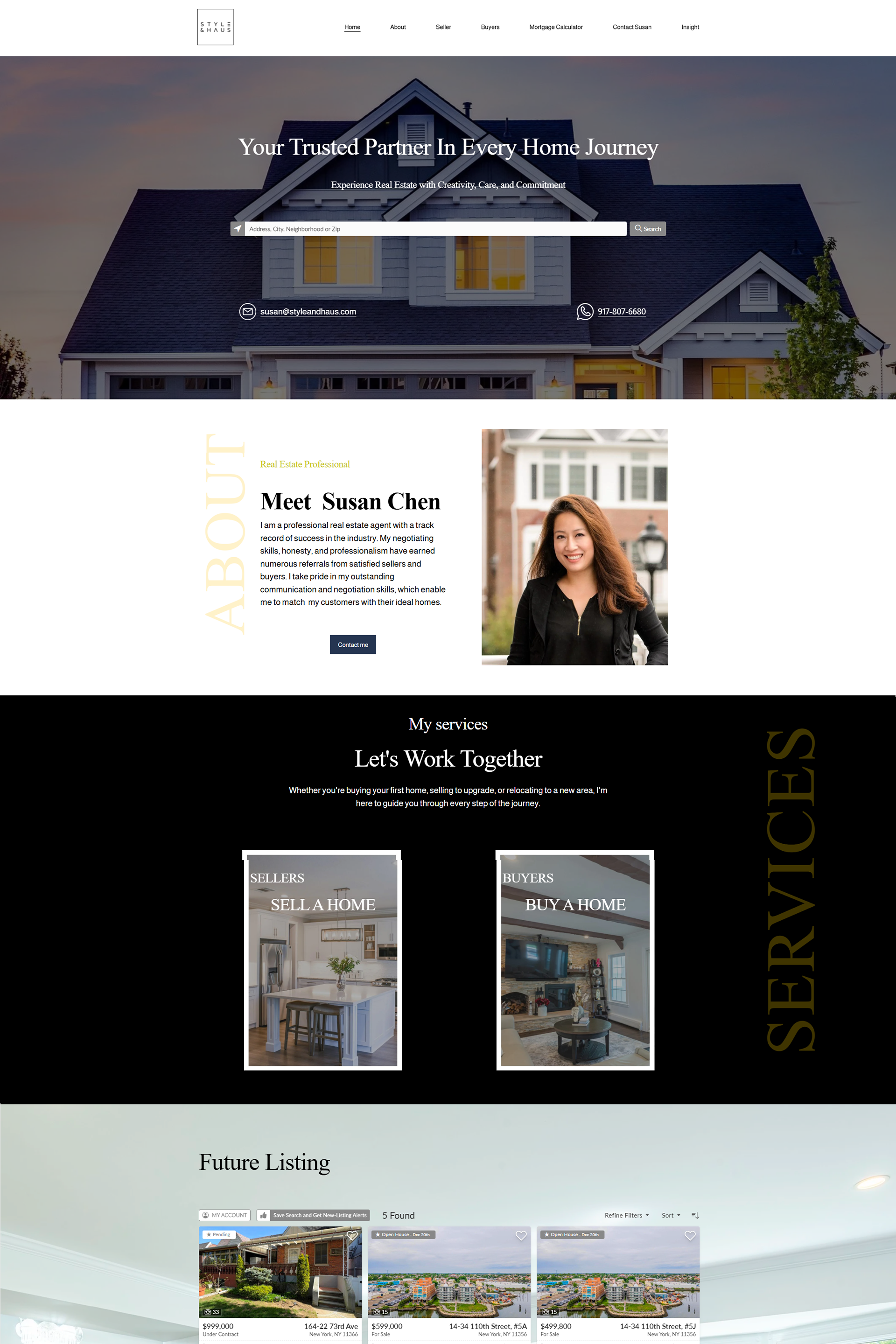 Agent Website