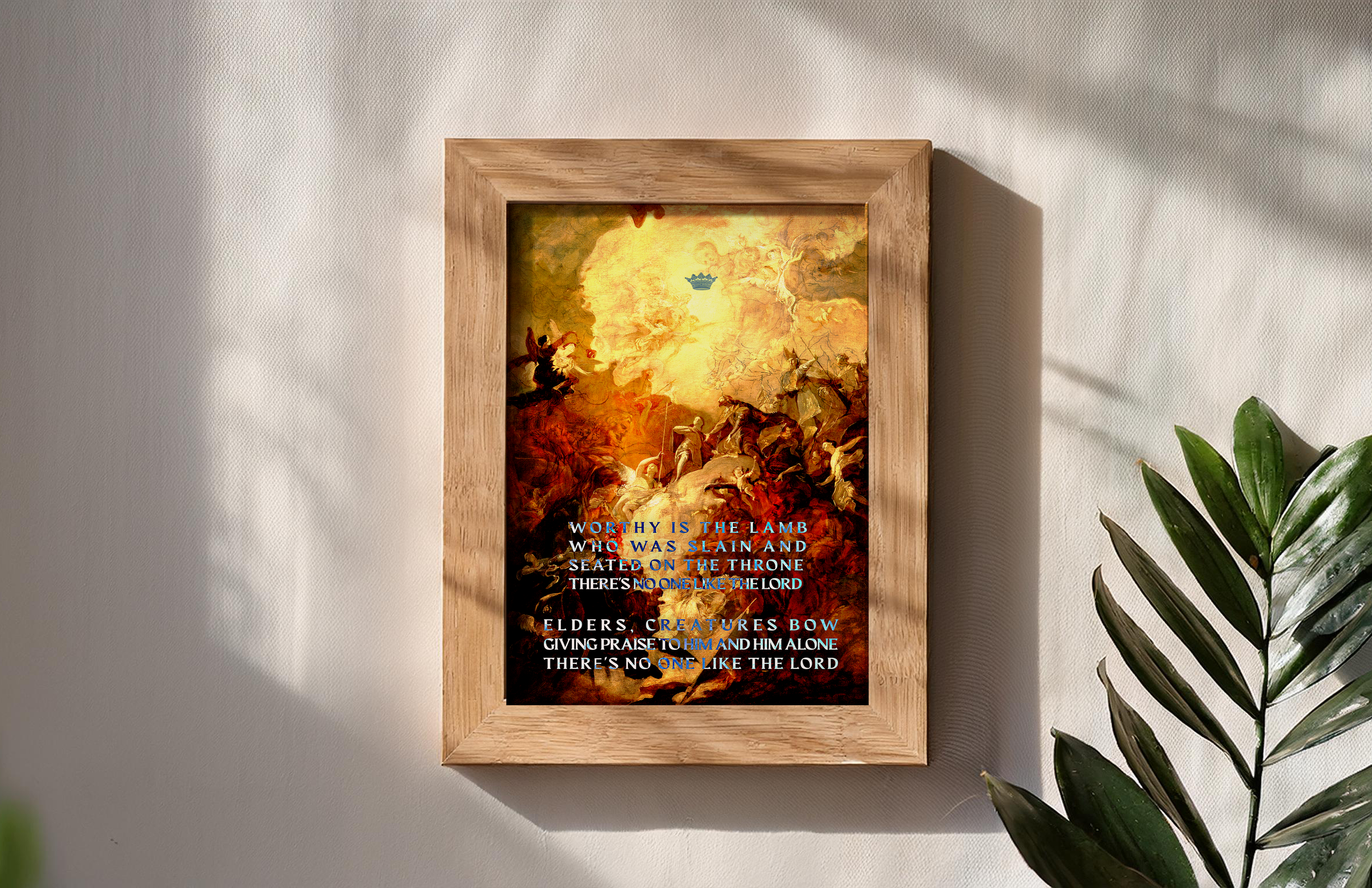 Worthy is the Lamb Poster