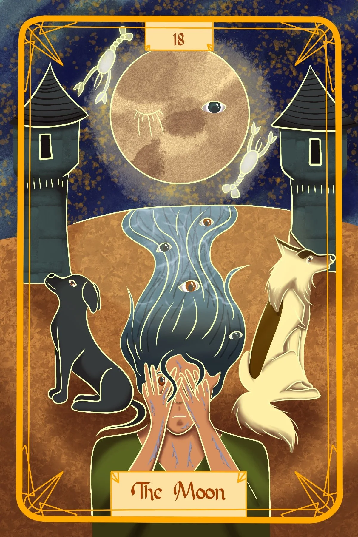 The prompt for this card was PTSD.