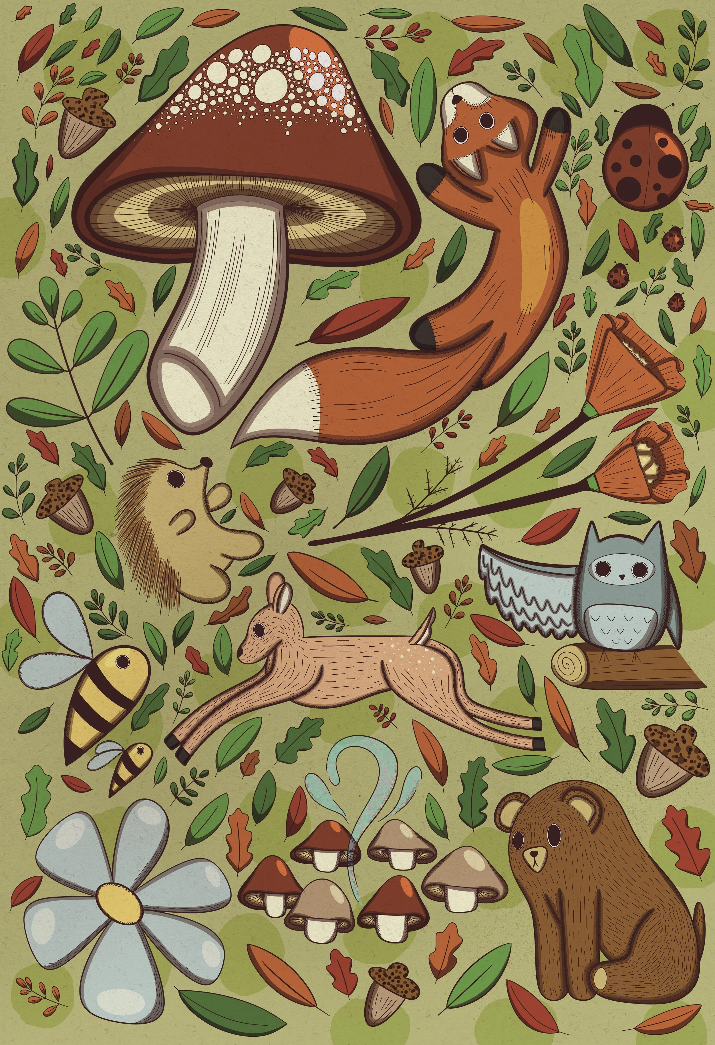 One With Nature Print “PRESALE”