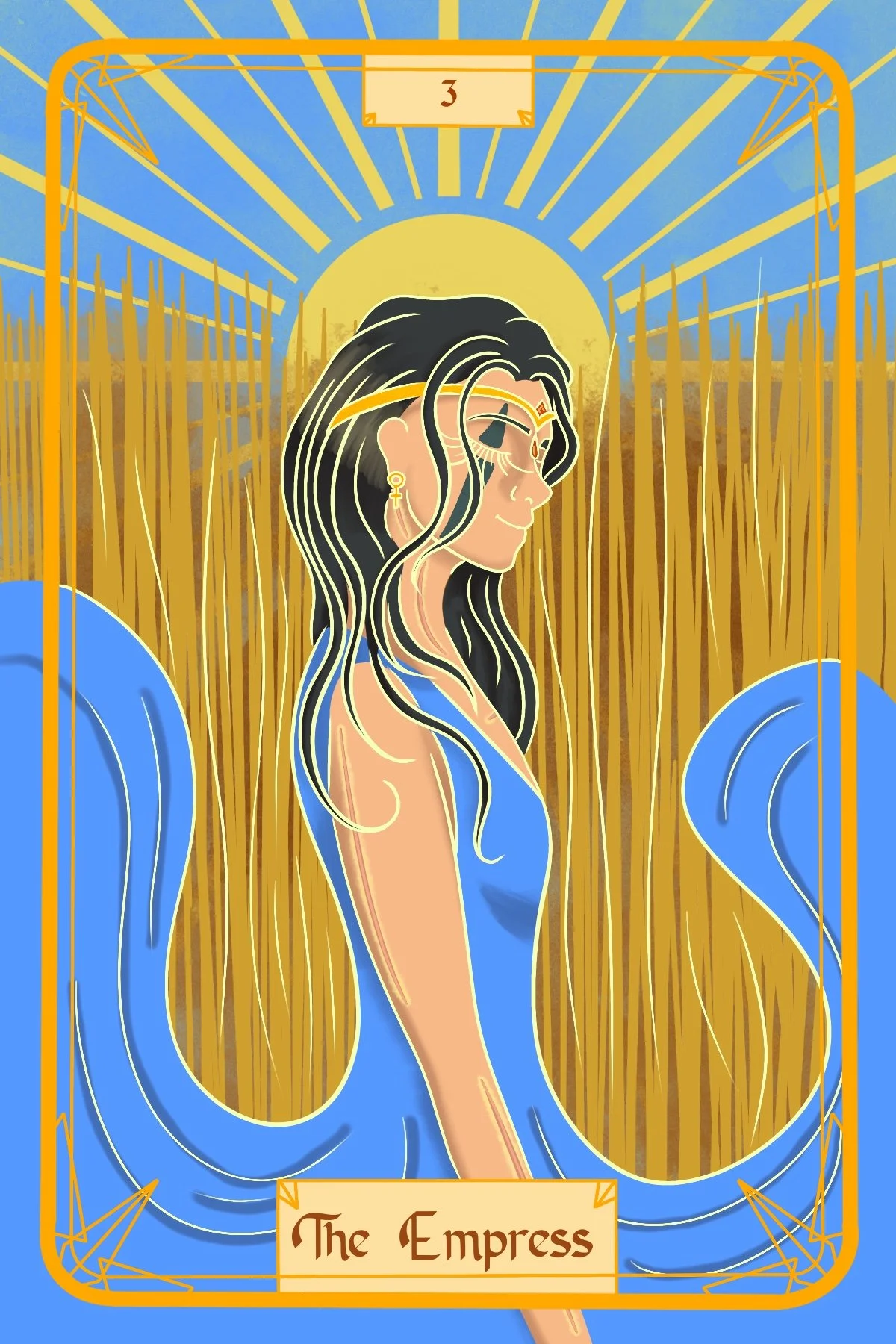 This was one of my thesis project images, a tarot card design around the prompt of surgical scars.