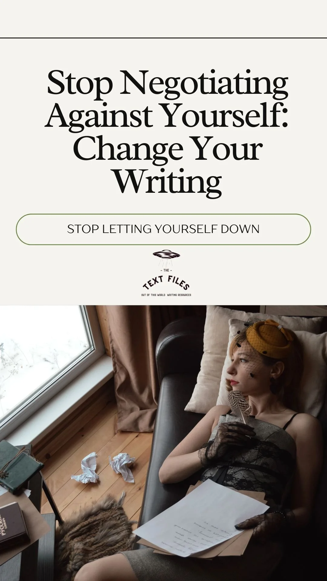Maybe It’s Not Writer’s Block. Maybe You’re Just Negotiating Against Yourself.