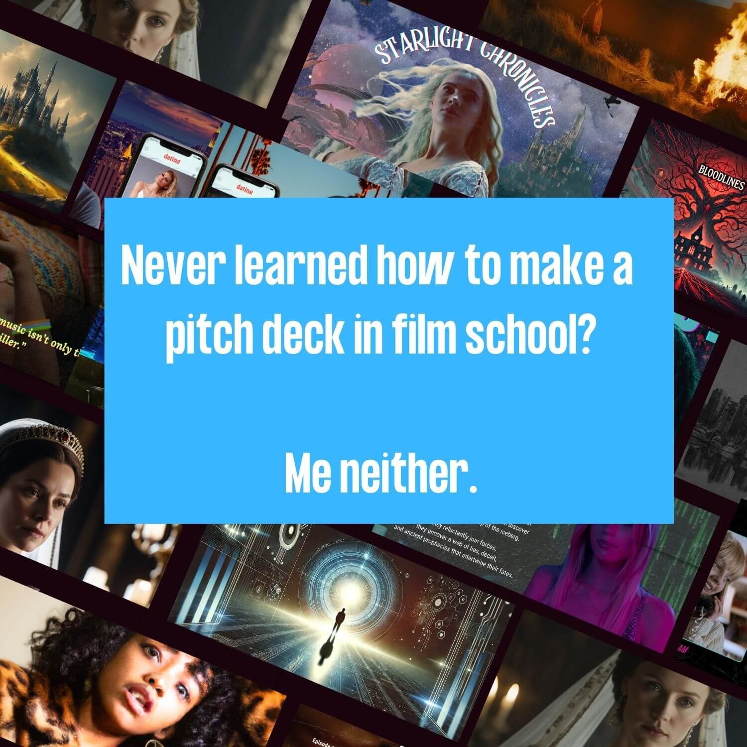 Custom Pitch Deck Design for Screenwriters – Film & TV Industry | Annamarie Davidson