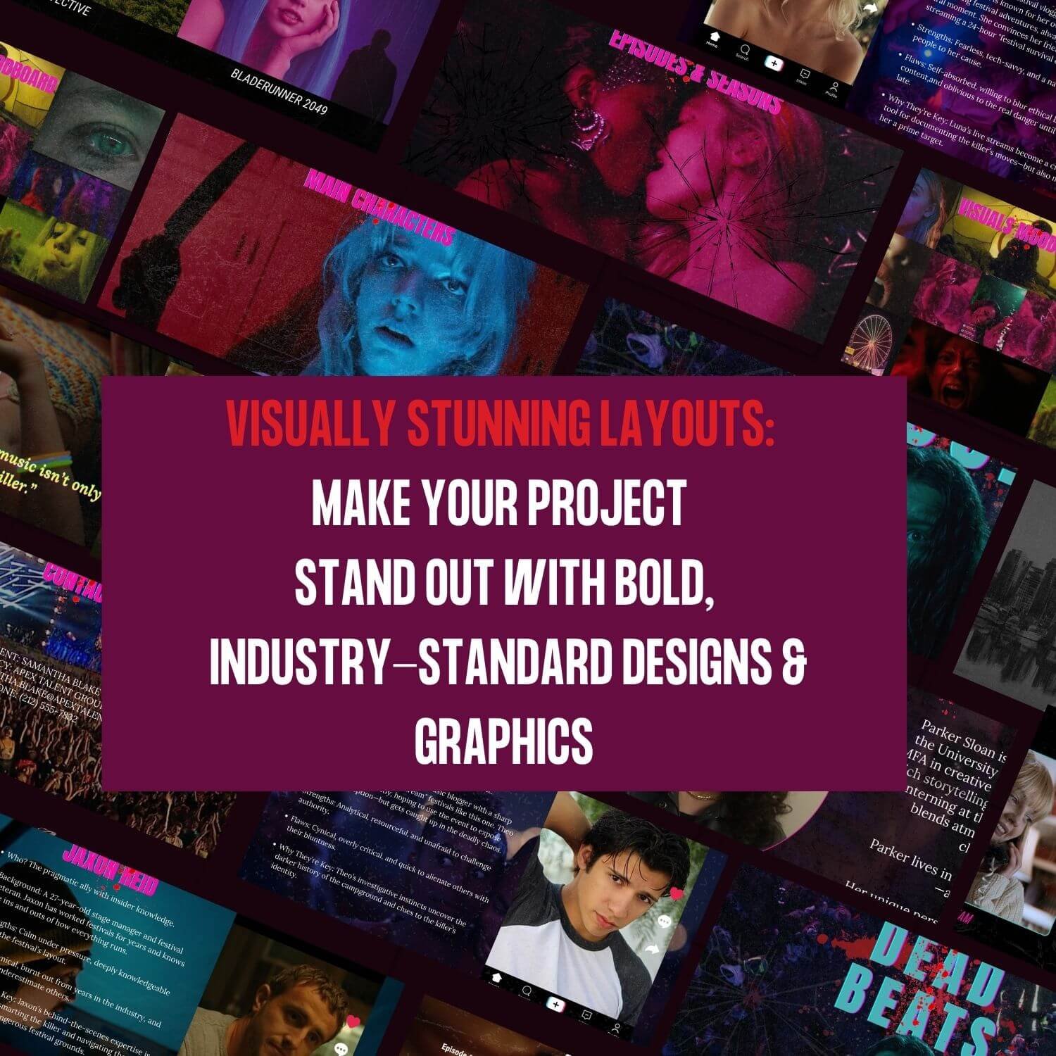 TV Pitch Deck Template – Canva Pitch Deck for Screenwriters | Annamarie Davidson