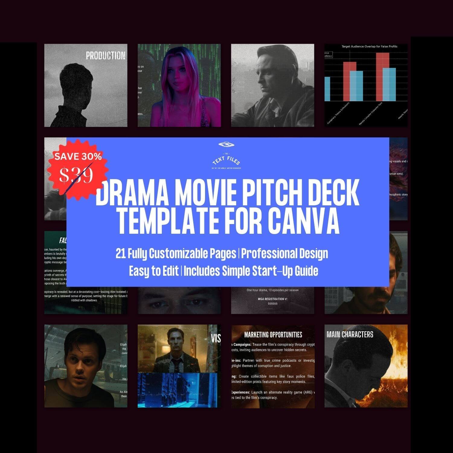 Film & TV Pitch Deck Example – Learn How to Pitch Your Script