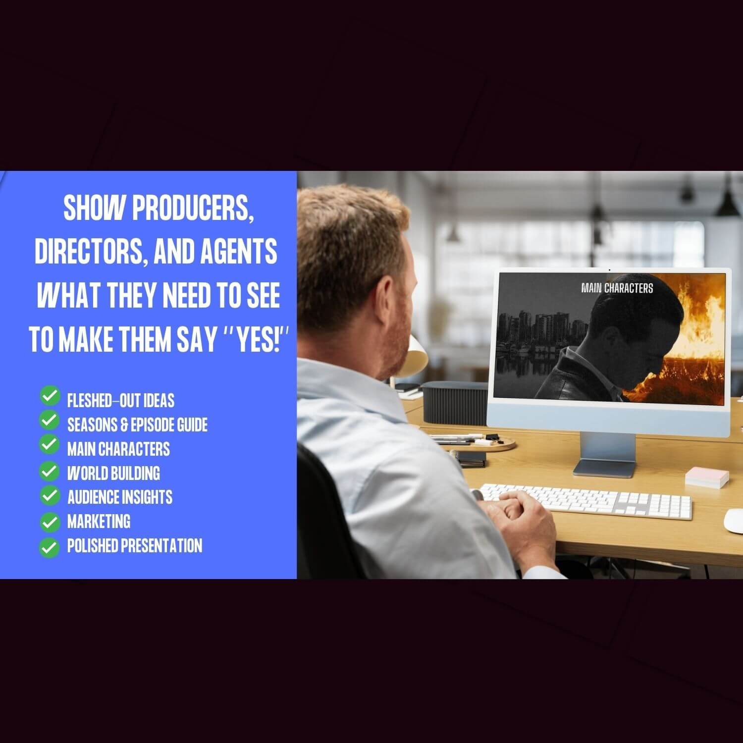 Film & TV Pitch Deck Example – Learn How to Pitch Your Script