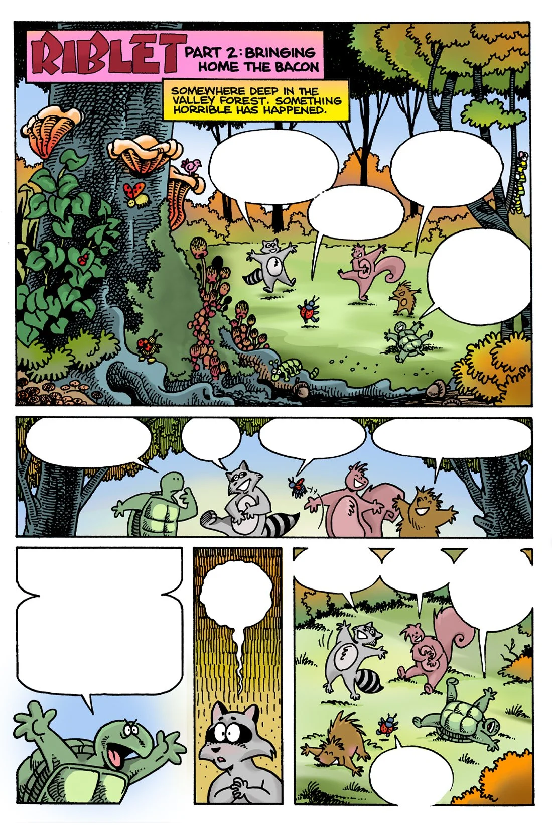 BONE More Tall Tales Riblet story Stan Sakai