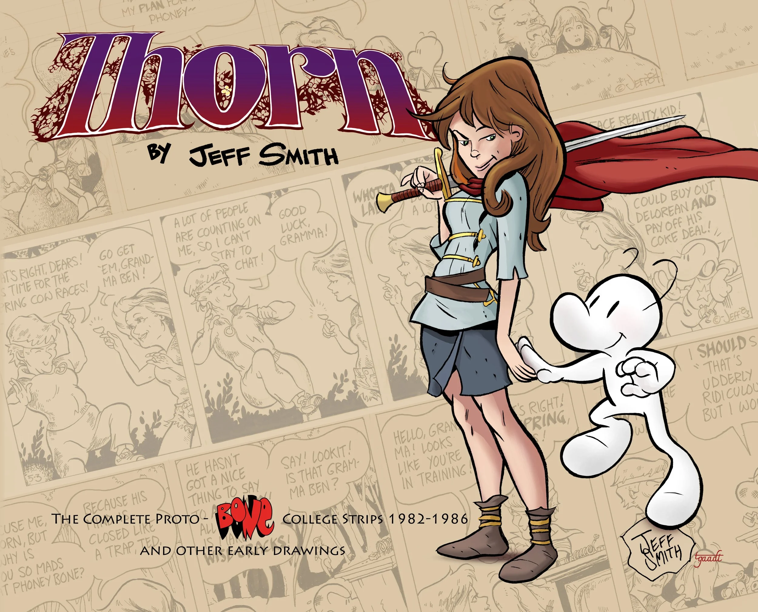 Thorn soft cover graphic novel.