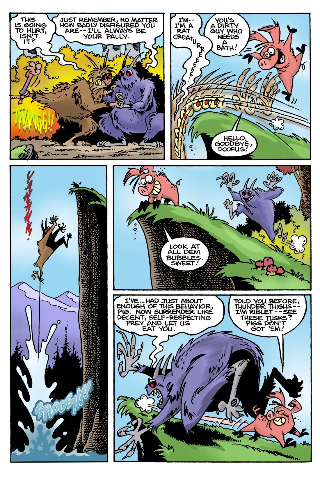 BONE More Tall Tales Riblet story Stan Sakai