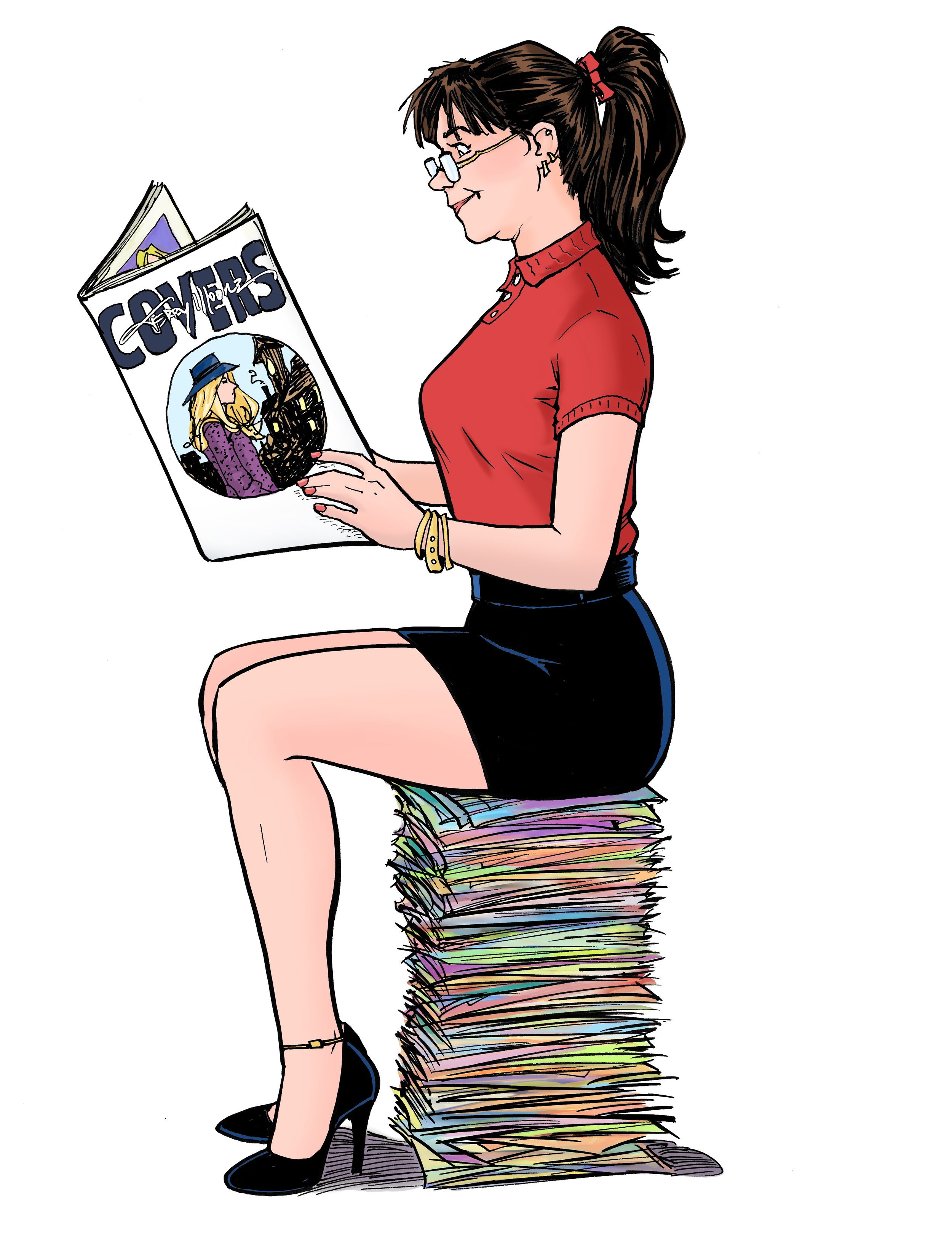 Bookplate for the COVERS Kickstarter