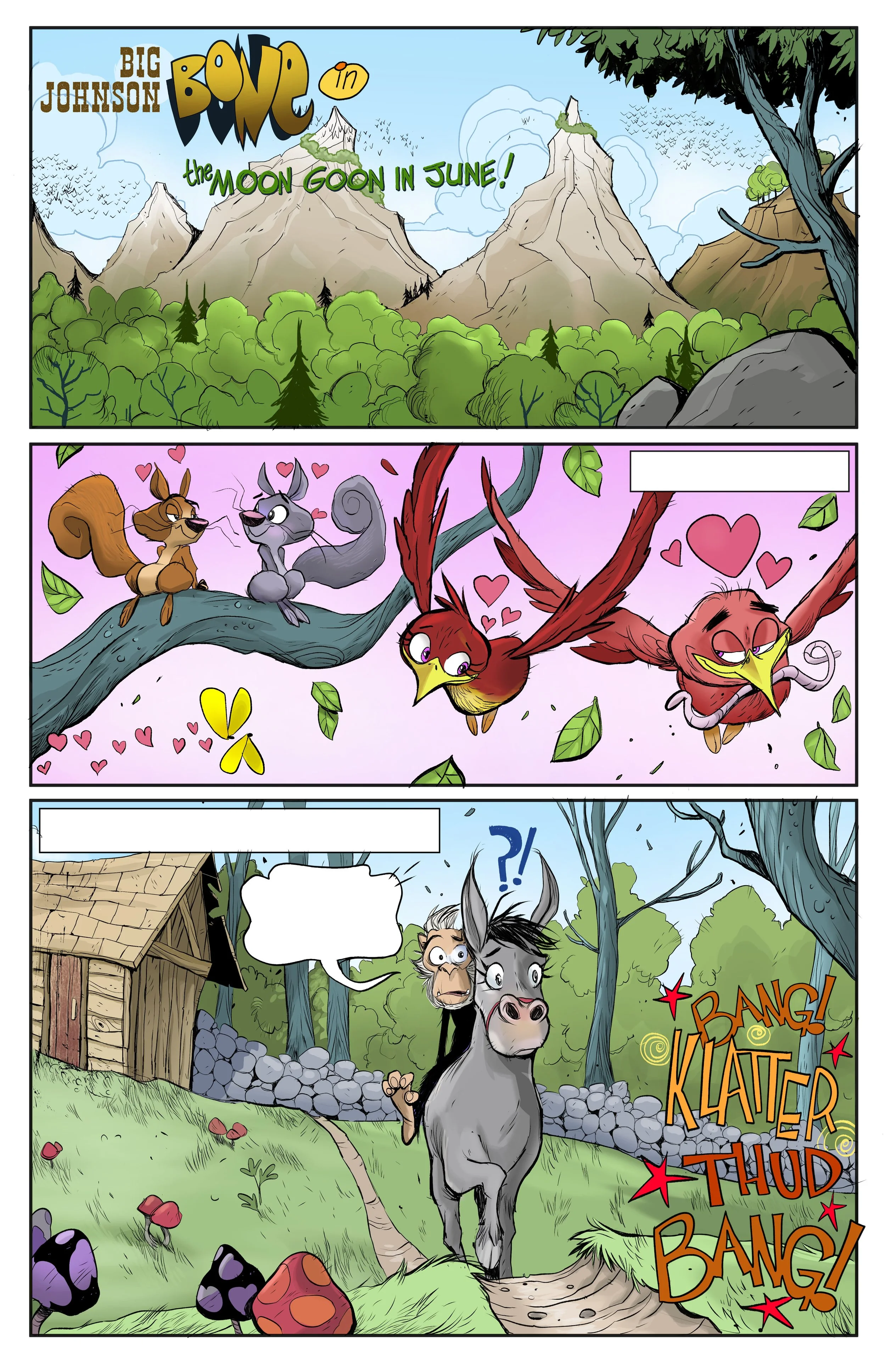 BONE MORE TALL TALES Moon goon in June colors pg 1