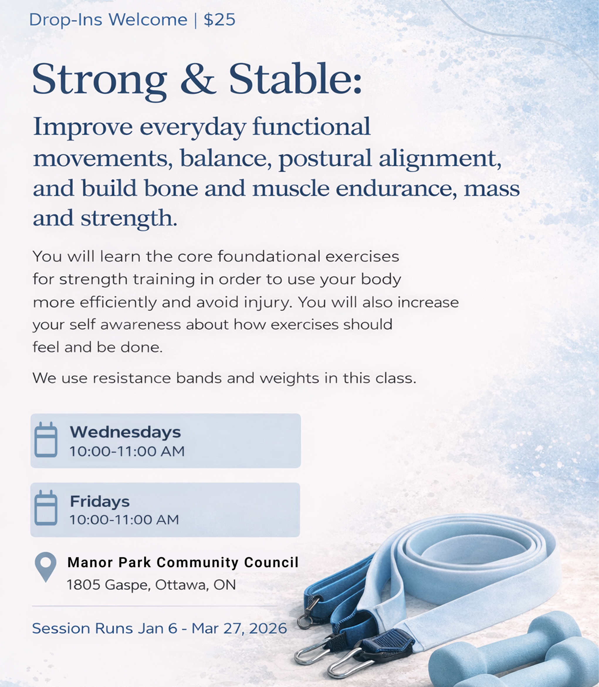 Strong & Stable poster