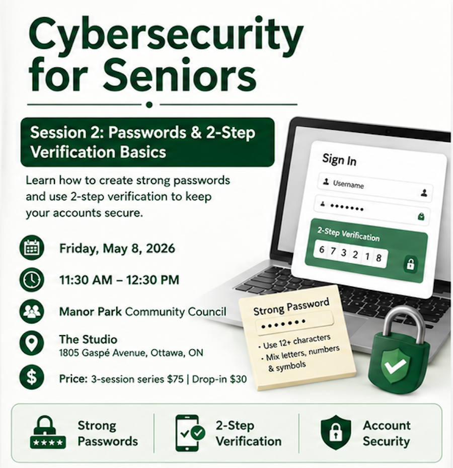 Passwords & 2-step Verification Basics