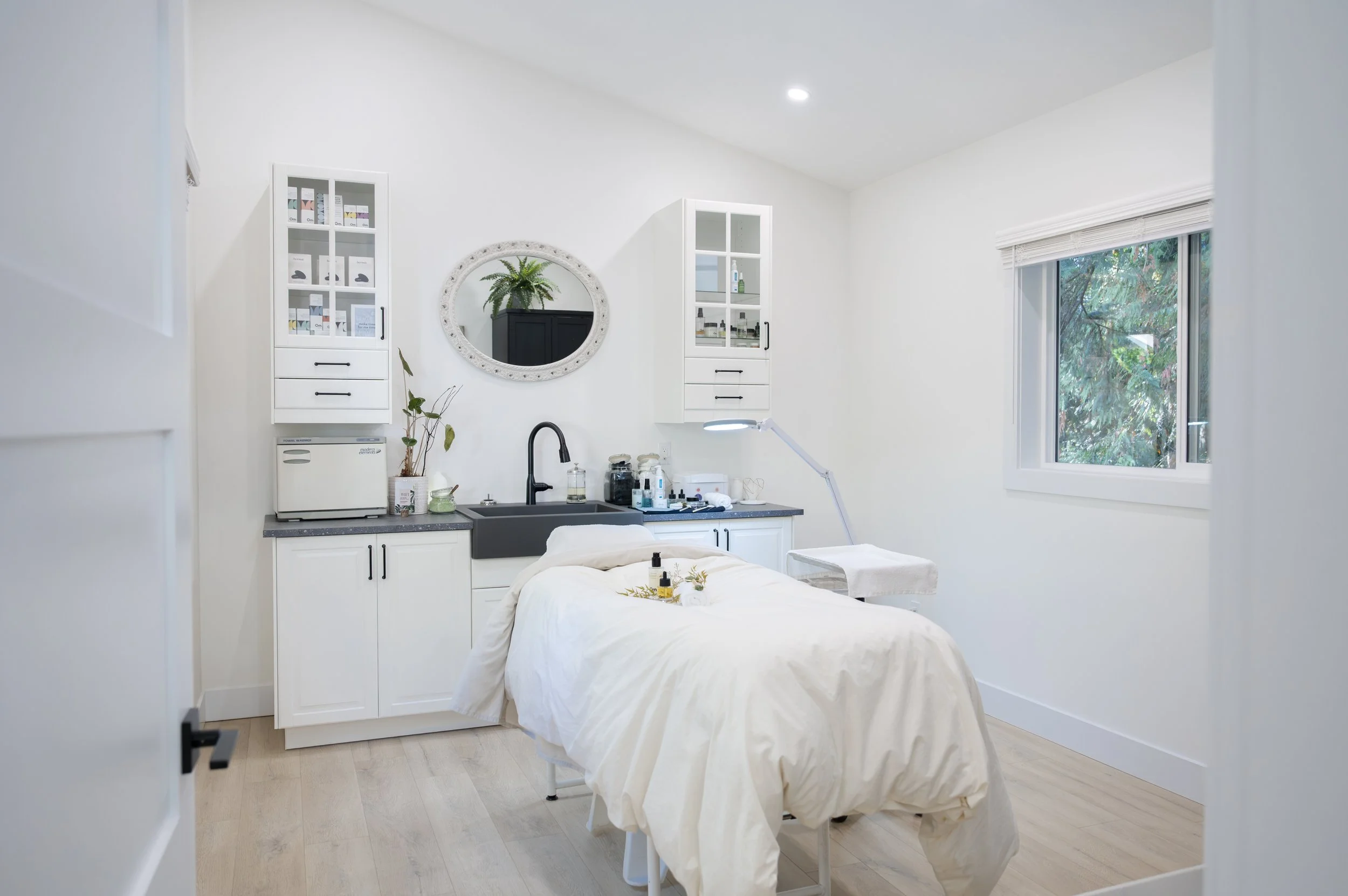 esthetics treament room