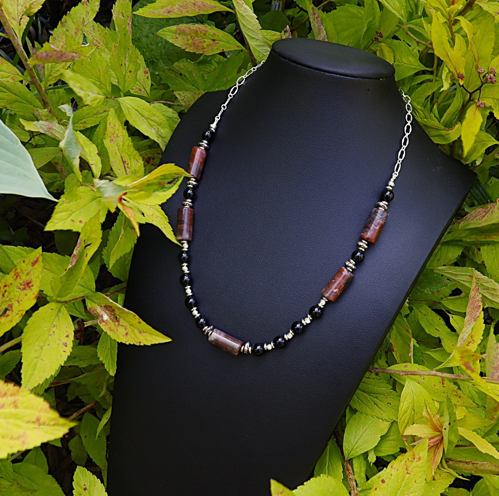 Natural Serenity Paperclip Necklace