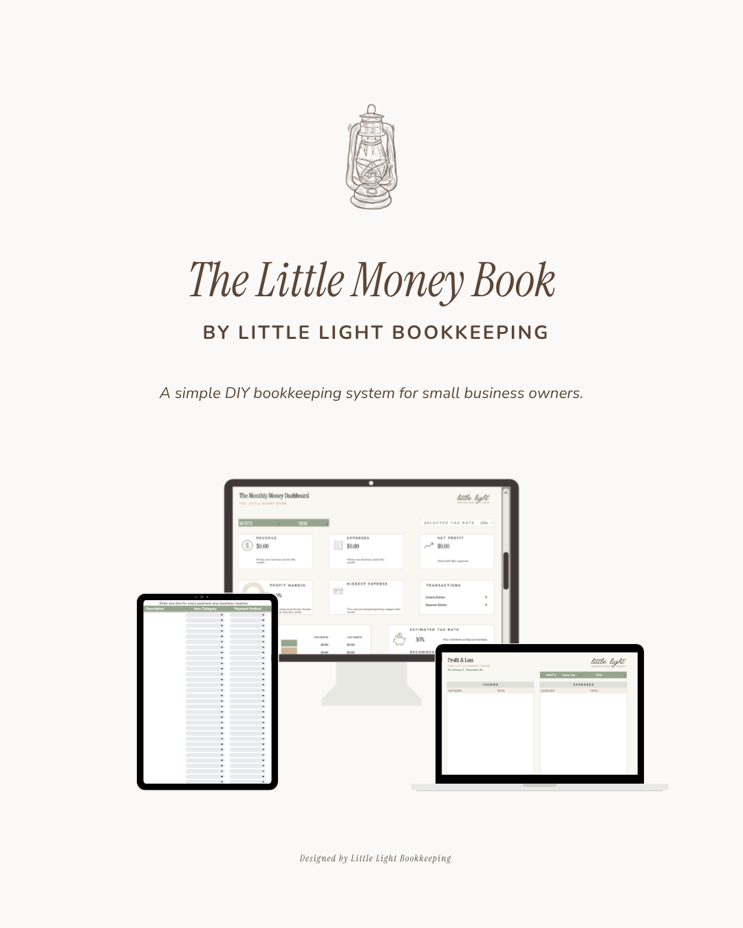 The Little Money Book | DIY Bookkeeping System