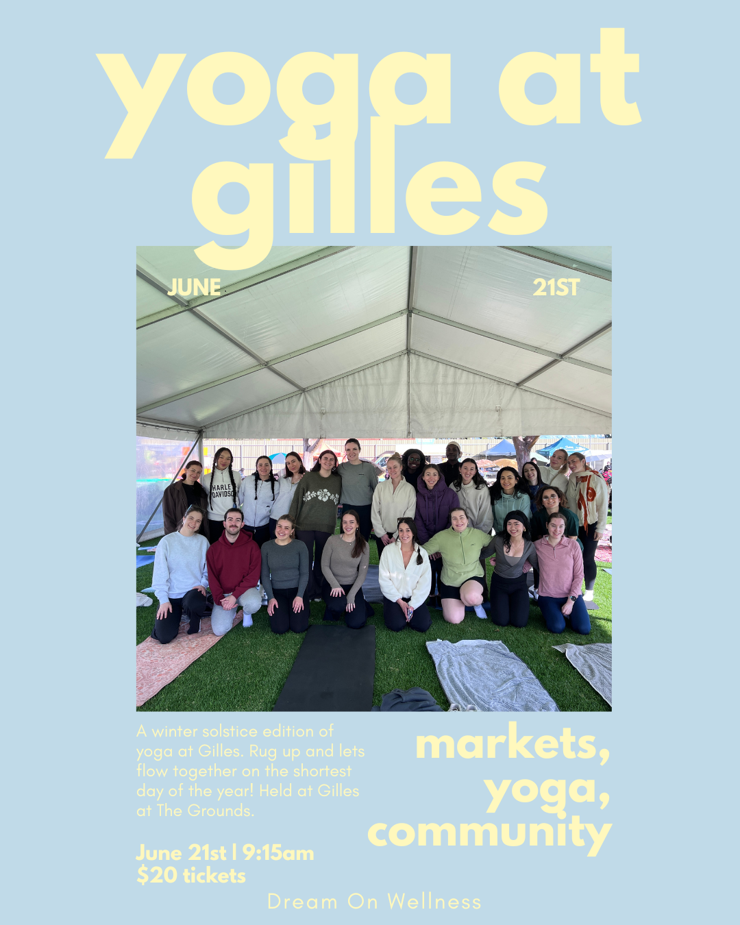 yoga at gilles | 21st June