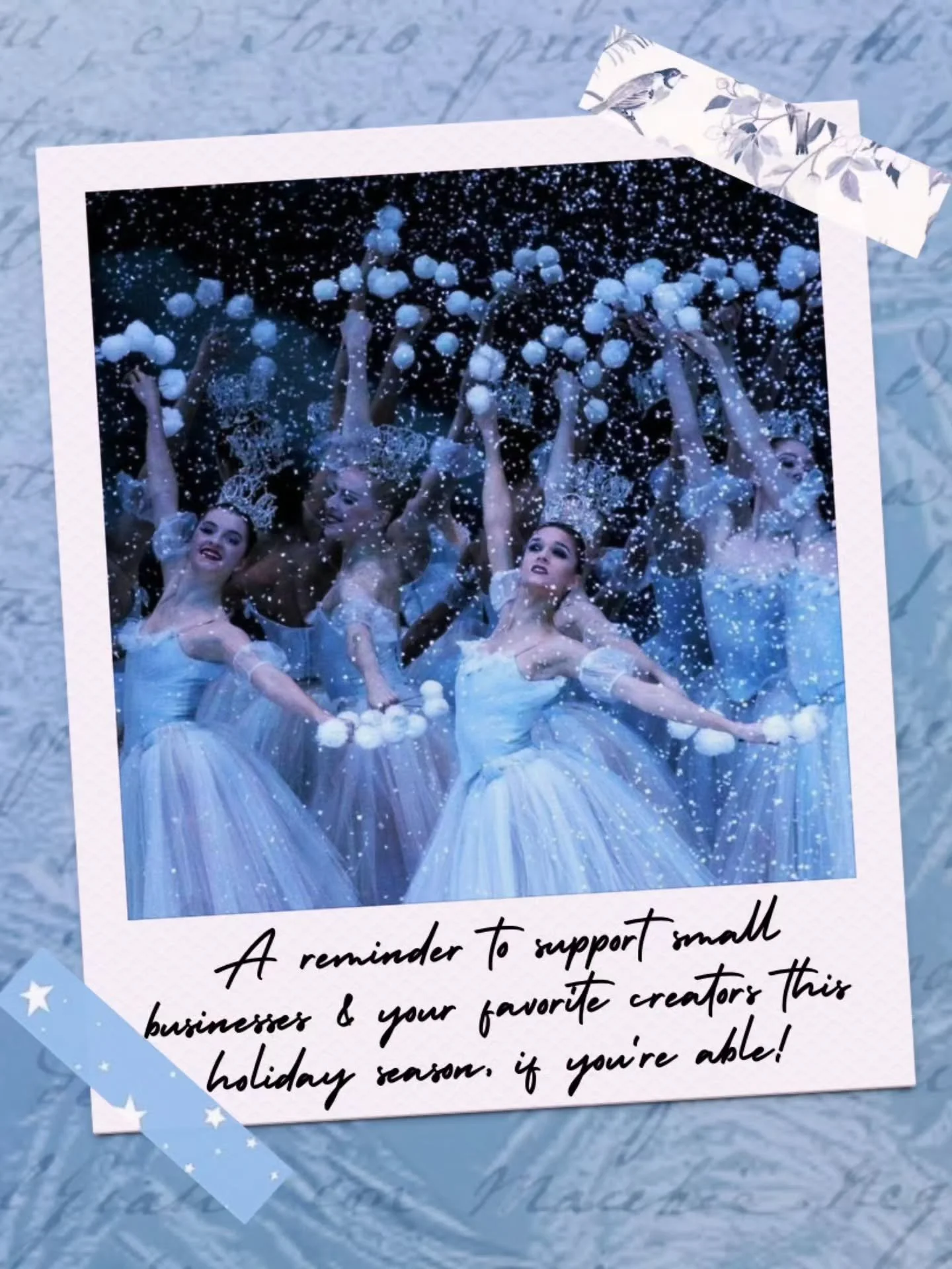 : SHOP SMALL this Holiday Season (and year round ♡)! This is just a reminder to check out small businesses and creators' art and projects, and if you're able to support, go for it!
If you can't support someone financially, help by spreading the word,