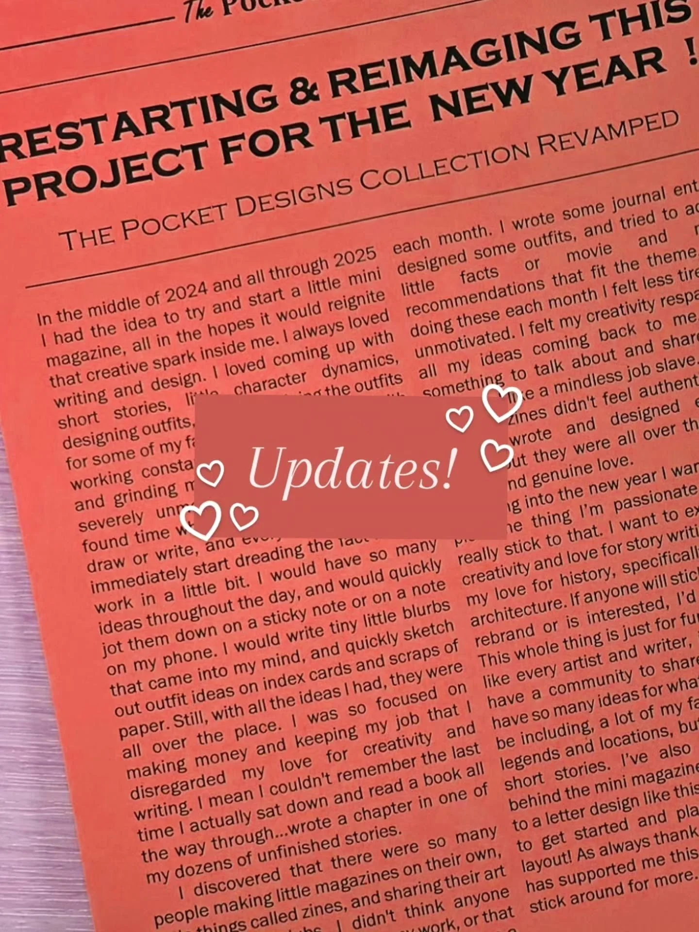 : I'll be going on a little break for a bit, not sure how long (waiting for my laptop to get fixed, and figuring out classes), but I hope you'll stick around for more&hellip;
.
.
I'm so excited to get started on new ideas and plan and design each lay