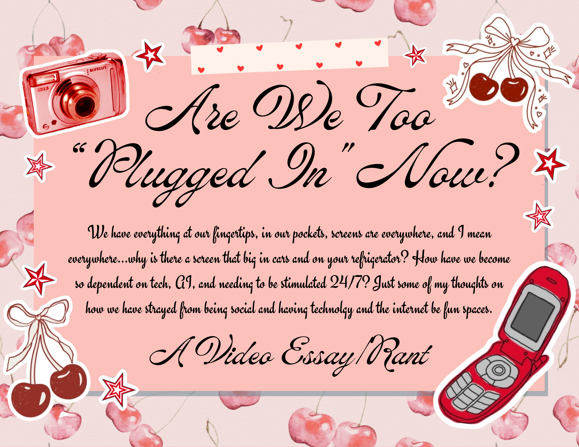 Are We Too Plugged In?