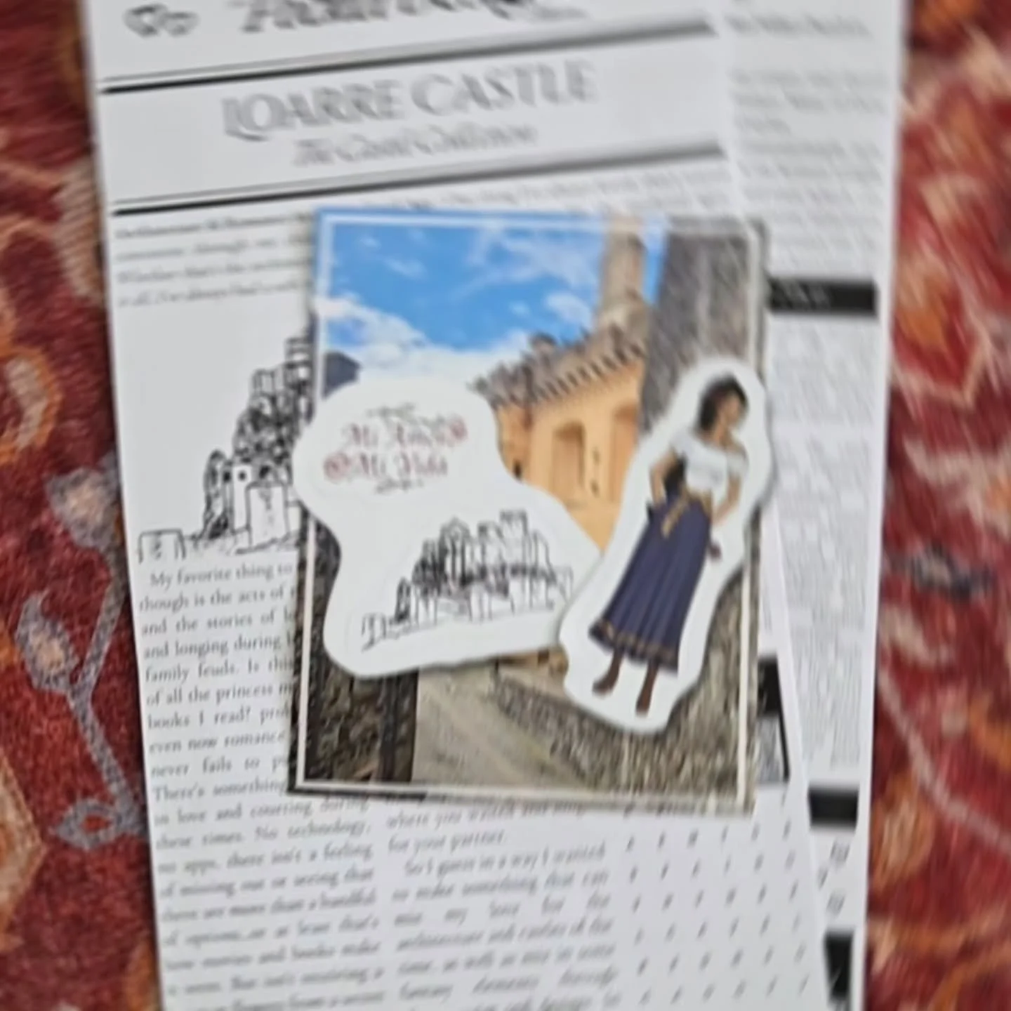 The first castle is CASTLE LOARRE, and I'm so excited to start sharing this collection!
.
.
DROPPING AUGUST 3RD on My Website! Link in Bio ♡
.
.
This mail club features a newsletter with a short letter from me, a journal entry, a link to a short stor
