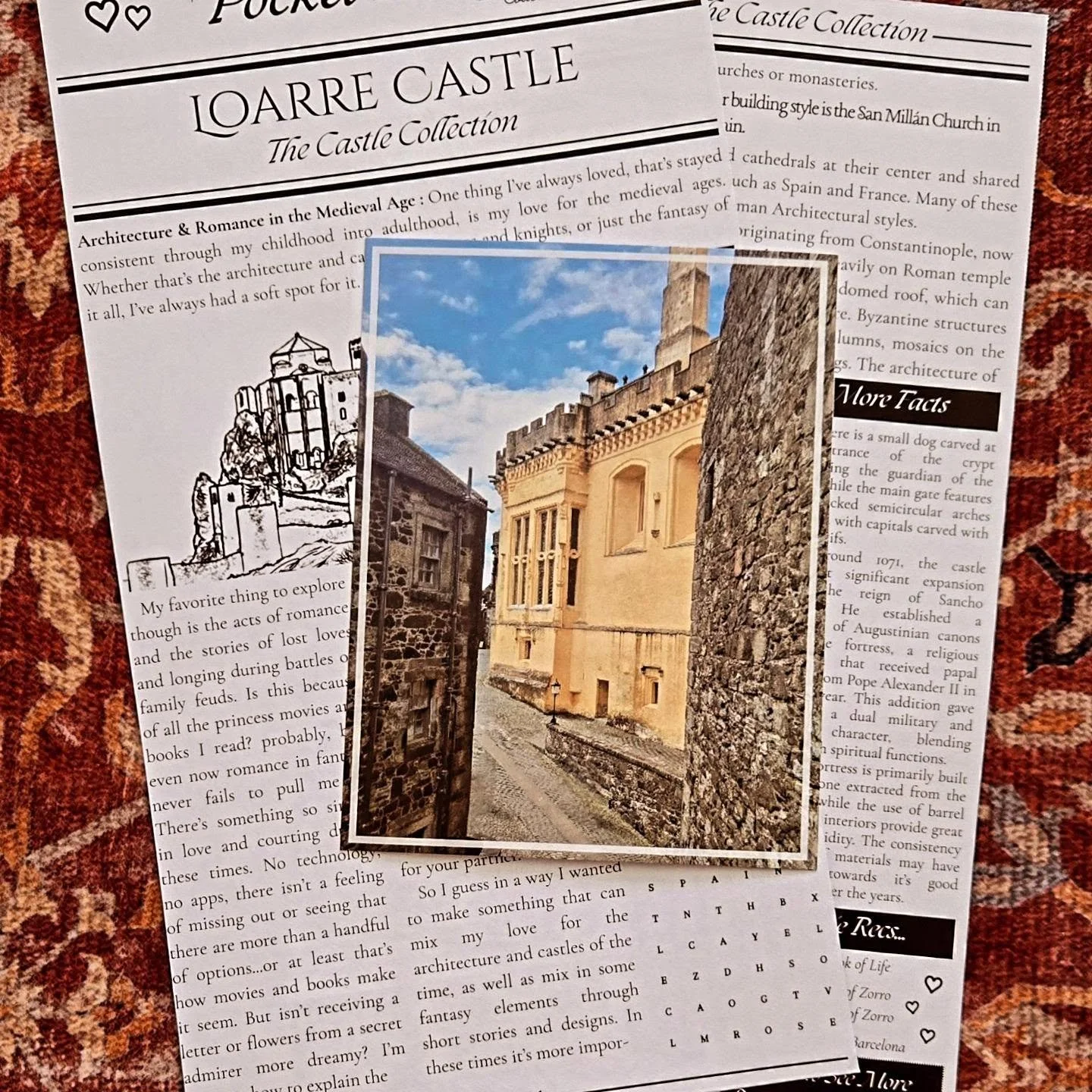 Guys I think I'm in viewer jail 😔. How do I get more people to find and look at my post club?
.
.
Here&rsquo;s a little sneakpeak at what you'll find in the Castle Collection Post Club!
.
.
#mailclub #castles #postclub #medievalfantasy #writing