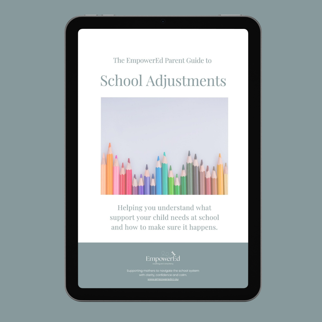The EmpowerEd Parent Guide to School Adjustments