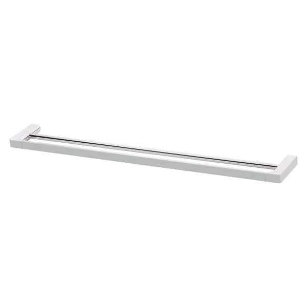 Gloss Double Towel Rail 800mm, Chrome