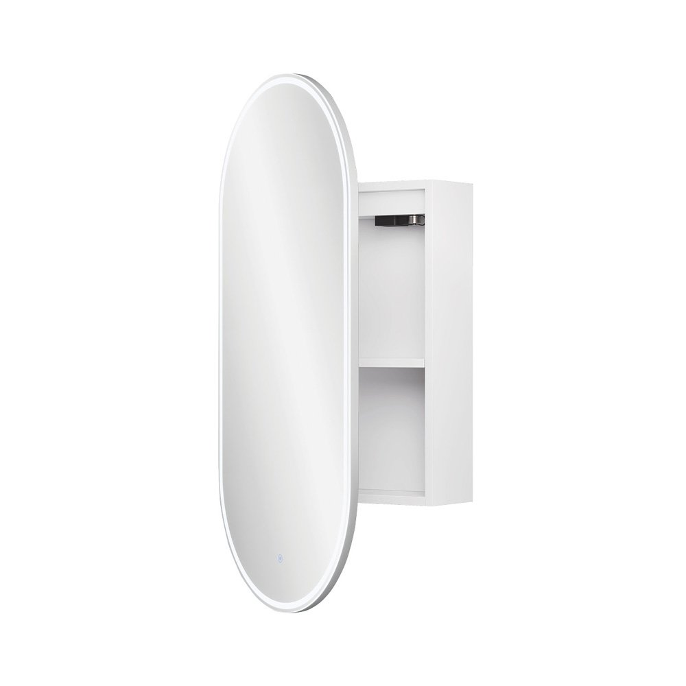 Pill LED Mirror Cabinet