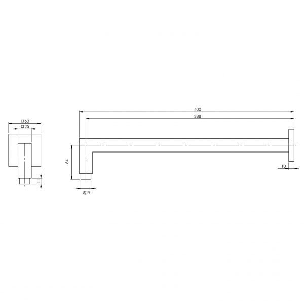 LE6000_Lexi_Shower_Arm_Only_400mm_Square_Line_Drawing-600x600.jpg