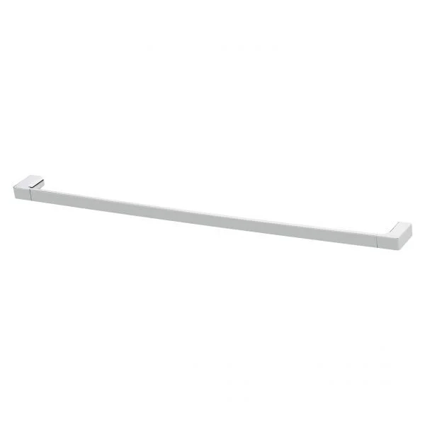 Gloss Single Towel Rail 800mm, Chrome